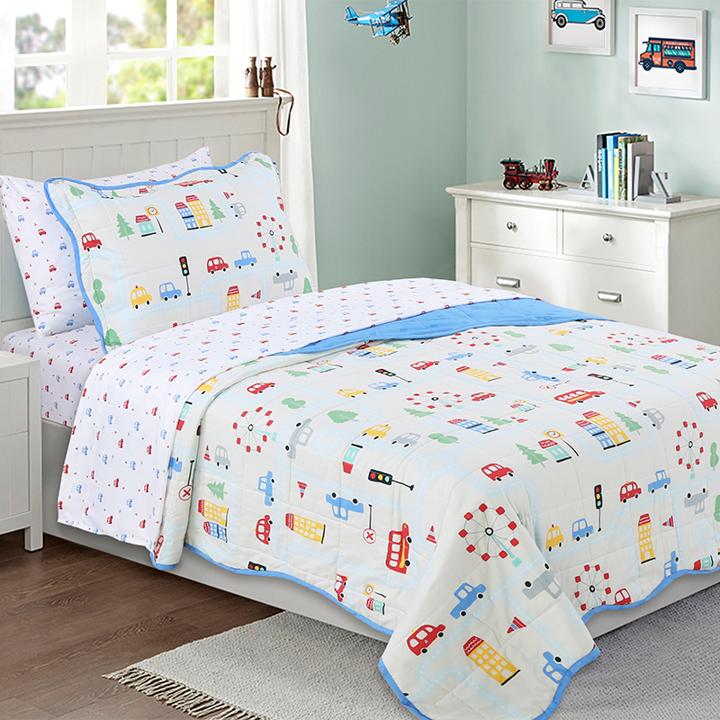 Boys cartoon comforter