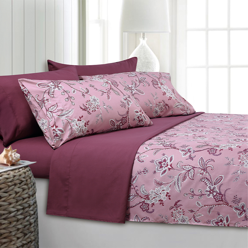 Printed bedding set