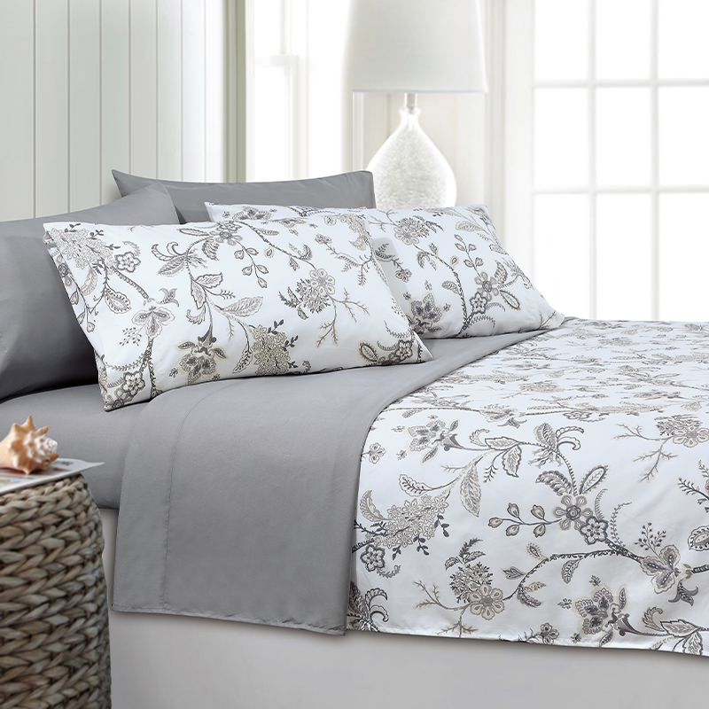 Printed bedding set