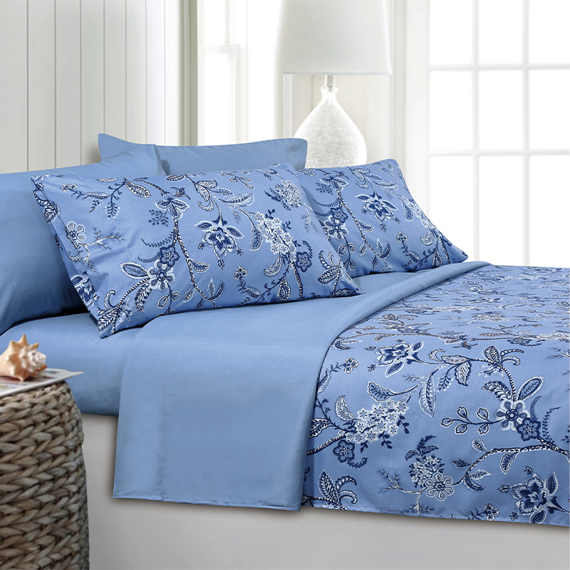 Printed bedding set