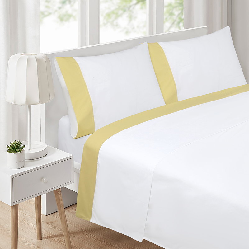 Plain bedding set