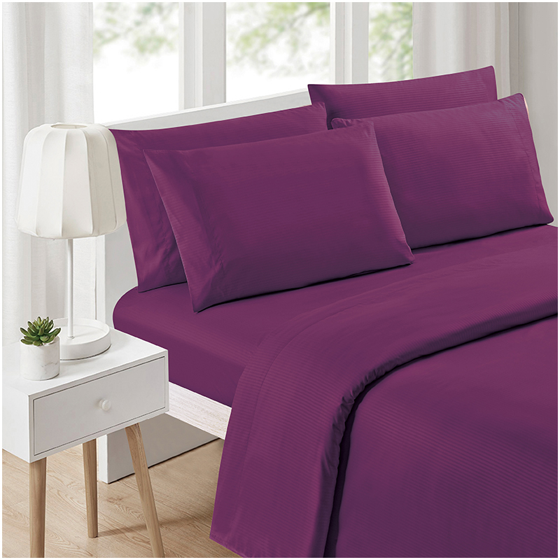 Plain bedding set